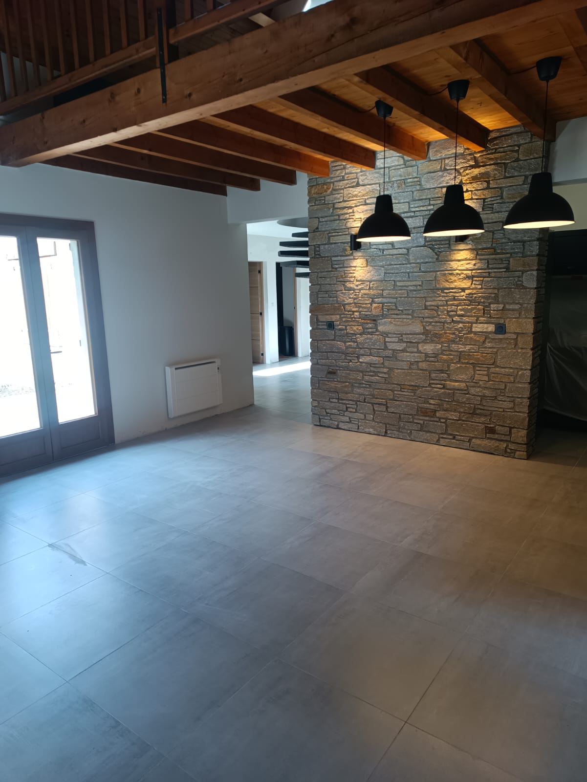 Carrelage grand salon